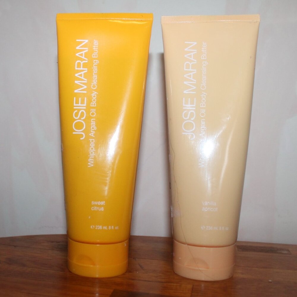New Lot of 2 JOSIE MARIN Whipped Argan Oil Body Cleansing Butter